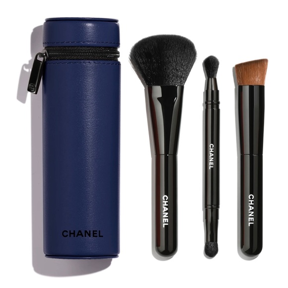 CHANEL | Makeup | Chanel Makeup Brush Set | Poshmark